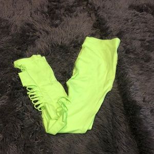 Freckles size small/medium side cutout leggings